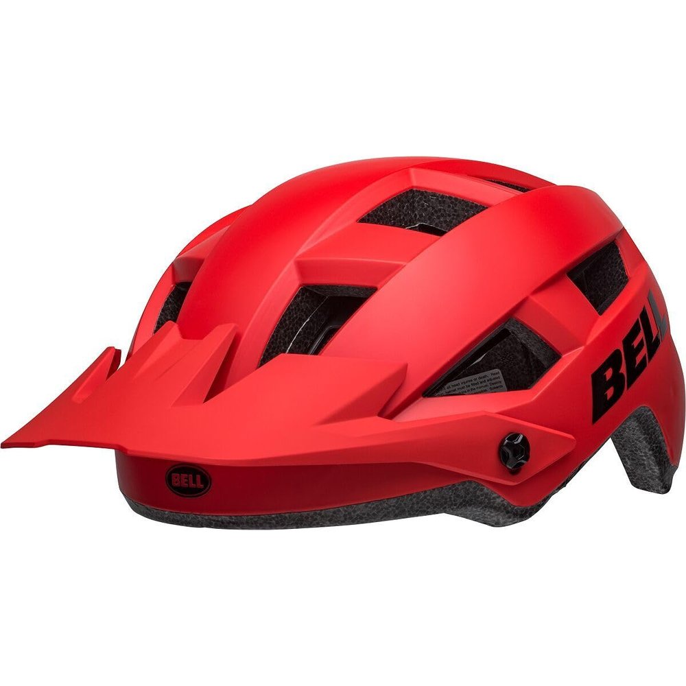 Bell Spark 2 MIPS Adult Mountain Bike Helmet - Matte Red (2022), Small/Medium (50-57 cm)