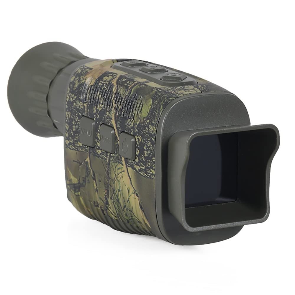 MWEIMA Infrared Night Vision Monocular Goggle, 1080p Full HD Video, 656FT/200M Long Viewing Range, Take Photos & Videos, Max 32GB Card, for Hunting & Surveillance