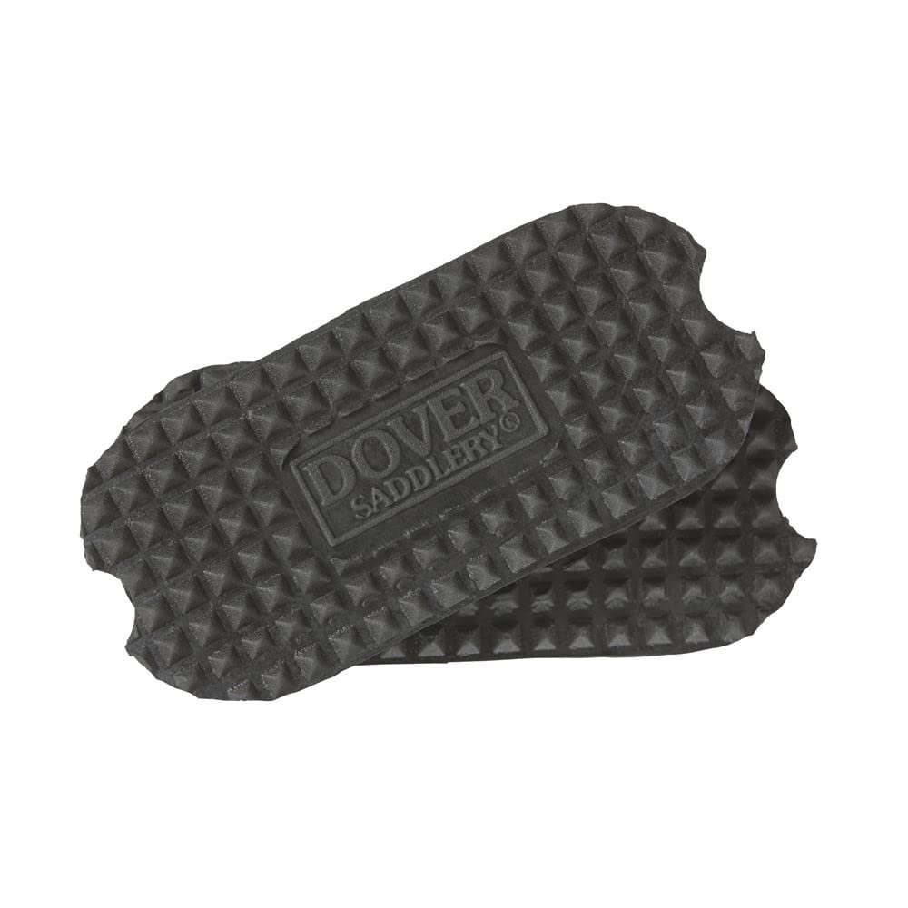 Dover Saddlery Diamond Stirrup Pads, Color: Black, Size: 5