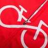 Uriah Men's Cycling Jersey Thermal Fleece Long Sleeve Reflective with Rear Zippered Bag Red Bike Size S view 4
