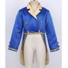 CHICTRY Baby Kids Boys Tuxedo Jacket Double Breasted Notched Lapel Collar Tailcoat for Party Cosplay Blue 12 Years view 4