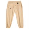Freebily Kids Girls Active Jogger Cargo Pants with Pockets Exercise Sport Sweatpant Summer Casual Bottoms Khaki_B 10 Years view 1