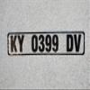 Curb-N-Sign Super Reflective BowBrite (Custom Boat Registration Numbers and Letters), Set of 2 Pc Custom Boat Lettering, Highly Reflective Vinyl Decal Boat Decal Stickers (Transparent) view 2