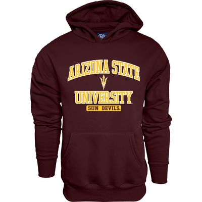 Arizona State Sun Devils Kids Hooded Sweatshirt Action Item, Team Color, X-Large
