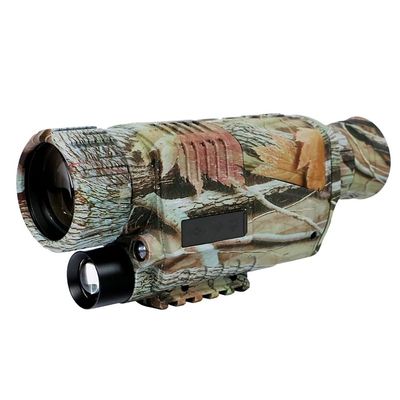 MWEIMA 5MP Night Vision Monocular for Complete Darkness, 5x40MM Digital Night Vision Goggles, 656FT/200M Viewing Distance, for Hunting Spy Military Tactical Security