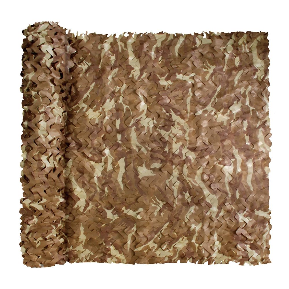 GRVCN Camo Netting Camouflage Net, Bulk Roll Sunshade Mesh Nets for Hunting Blind Shooting Military Theme Party Decorations