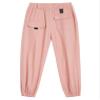 Freebily Kids Girls Active Jogger Cargo Pants with Pockets Exercise Sport Sweatpant Summer Casual Bottoms Pink_B 4 Years view 1