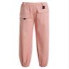 Freebily Kids Girls Active Jogger Cargo Pants with Pockets Exercise Sport Sweatpant Summer Casual Bottoms Pink_B 4 Years view 2