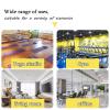 DRSFF Gold Metal Yoga Mat Frame Multi-Layer Fitness Mat Holder Wall Mount Foam Roller Rack Large Capacity Yoga Mat Storage Shelf for Home Gym Yoga Room Studio (Color : A) view 4
