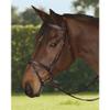 Dover Saddlery TRU-Fit Build-A-Bridle Flash Noseband, Color: Chocolate, Size: Oversize-O/S view 2