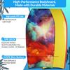 RAYWER Body Board Lightweight with EPS Core, HDPE Slick Bottom , Leash & Adjustable Wrist Rope, Great Surfing for Kids and Adults (Sky, 33-INCH) view 2