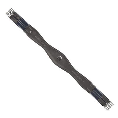 Dover Saddlery Indulge Contoured Long Girth, Color: Chocolate, Size: 46