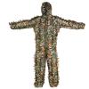 Splenlife 3D Camo Suit,Leaf Suit for Hunting Camouflage Suits Bush Sniper Gear Airsoft Suits for Men Prairie Ghost Forest Woodland,Lifelike Breathable Lightweight (Size : 110-140cm/3'7''-4'7'') view 1