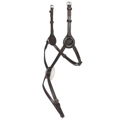 Dover Saddlery TRU-Fit Build-A-Bridle Figure-8 Noseband, Color: Chocolate, Size: Oversize-O/S