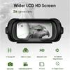 MWEIMA Night Vision Binoculars with 2.31" TFT LCD Screen, Taking HD Photo & 980P Video for Viewing 984FT/300m, for Complete Darkness, Hunting, Camping, Navigation (Size : Standard Version) view 2