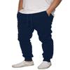 URBANJ Men's Casual Fleece Jogger Sweatpants with Pockets Size S-5XL (4XL, 071 Navy) view 1