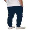 URBANJ Men's Casual Fleece Jogger Sweatpants with Pockets Size S-5XL (4XL, 071 Navy) view 2