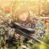 Camo Suits For Men ,Leaf Suit Airsoft Camo Adult Hunting 3d Leafy Suits Sniper Gear Youth Clothing Camouflage Bush Costume Paintball Pants Prairie Ghost,2 Pieces ( Size : 110-140cm/3'7''-4'7'' ) view 4