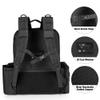 DSLEAF Tactical Pistol Backpack with 6 Pistol Cases, Gun Range Backpack with 10x Magazine Slots for Shooting and Hunting view 4