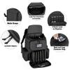 DSLEAF Tactical Range Pistol Backpack with 6 Pistol Cases, Gun Backpack with 9X Magazine Slots for Shooting and Hunting view 3