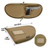 DSLEAF Tactical Range Pistol Backpack with 6 Pistol Cases, Gun Backpack with 9X Magazine Slots for Shooting and Hunting view 2