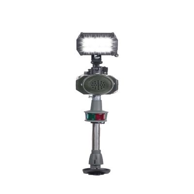 Basin Boat Lighting EarlyBird + NAV 60W/6,000 Lumens SmartBird Safety Lighting System w 105db Horn, USB Port, Key Fob remote and NEW Bluetooth for iOS/Android (app not included)