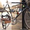 Chengzui Vintage Leather Water Bottle Cage, Adjustable Mountain Road Bike Bottle Holder, Motorcycle Cup Holder, Cycling Accessories view 3