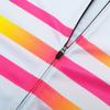 Uriah Women's Cycling Jersey Long Sleeve Reflective with Rear Pockets White Pink Size L view 4