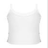 Loloda Big Girls' Sparkle Sequins Tank Tops Camisole Latin Jazz Ballet Dance Stage Performance Costume White 6 Years view 2