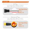 HUDAMZKY EBike 130X Thumb Throttle 24V 36V 48V 60V 72V Right/Left Hand SM/Waterproof Connector,E Bike Speed Control for Electric Bicycle Scooter Accessories (SM Plug) view 4