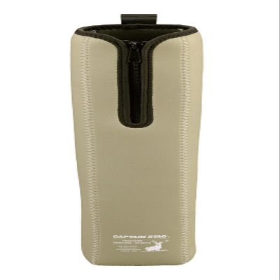 Captain Stag UC-577 Storage Cover, Storage Case, Aluminum Roll Table, Compact, Soft Storage Cover, Khaki, 3.0 x 2.6 x 16.7 inches (75 x 65 x 425 mm)