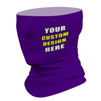 Neck Gaiter Variety Head Scarf Head Wrap Face Mask Magic Scarf Bandana for Men and Women,Darkpurple