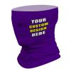 Neck Gaiter Variety Head Scarf Head Wrap Face Mask Magic Scarf Bandana for Men and Women,Darkpurple view 1