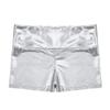 Loloda Girls' Metallic Spandex Ballet Dance Cheerleading Tumbling Gymnastics Athletic Shorts Leotard Metallic 10 Years view 4