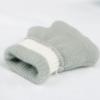 Holiberty Cute Baby Kids Winter Fingerless Gloves Toddler Boys Girls Cartoon Christmas Elk Knit Mittens Warm Snow Gloves 2-8Y view 4