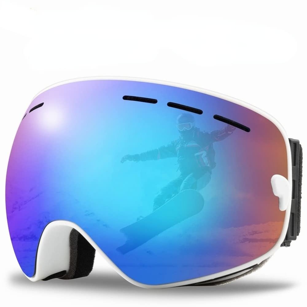 Double Layers Anti-Fog Ski Goggles Snow Snowboard Glasses Snowmobile Eyewear Outdoor Sport Ski Googles (SE2)