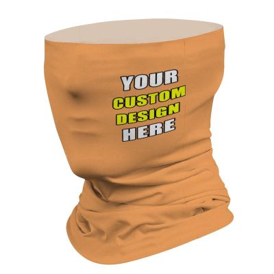 Neck Gaiter Variety Head Scarf Head Wrap Face Mask Magic Scarf Bandana for Men and Women,Sandybrown