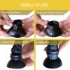 EASYPICK Pickleball Ball Retriever Picker Upper: Fits All Standard Paddles, Easy Attaches to The Way Pick Up Balls Without Bending Over, Black (2 Pack) view 4