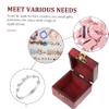 Veemoon Vintage Style Jewelry Storage Small Box Lid for Jewelry Tea Retro Design view 4