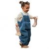 Digood Toddler Kids Baby Girl Boys Solid Winter Suspender Pants Overalls Warm Winter,Baby Fall Winter Cotton Leggings(Blue,12-18 Months) view 1