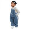 Digood Toddler Kids Baby Girl Boys Solid Winter Suspender Pants Overalls Warm Winter,Baby Fall Winter Cotton Leggings(Blue,12-18 Months) view 3