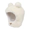 Baby Kids Warm Winter Hats Cute Thick Earflap Hood Hat Scarves Skull Caps Hooded Cowl Neck Warmer Beanie with Ears (Beige) view 1