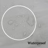 RTMX&kk Trailerable Waterproof Boat Cover, 210D Oxford Fabric Boat Cover Fits V-Hull,Fishing Boat,Tri-Hull, Bass Boats, Pro-Style Cover Multi-Size, Gray,11 to 13FT: 420x270cm view 3