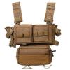 EMERSONGEAR Tactical MK3 Chest Rig Vest Adjustable Airsoft Molle Modular Micro Fight Plate Carrier Vest for Hunting Hikng view 1