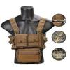 EMERSONGEAR Tactical MK3 Chest Rig Vest Adjustable Airsoft Molle Modular Micro Fight Plate Carrier Vest for Hunting Hikng view 2