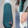 LYWY Yoga Mat,8Mm Gymnastics Mat 72.83X24.8In/55.12X24.41In Pattern Skipping Mat,Green,72.83x24.8in view 3