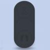LYWY Yoga Mat,8Mm Gymnastics Mat 72.83X24.8In/55.12X24.41In Pattern Skipping Mat,Black,72.83x24.8in view 1