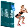 10-Pack Set X-Heavy Resistance Loop Bands  Latex Mini Bands for Workout, Glutes, Legs, and Physical Therapy  Durable Exercise Bands in Bulk for Women and Men  Ideal for Gyms, Studios, and Trainers view 1