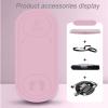LYWY Yoga Mat,8Mm Gymnastics Mat 72.83X24.8In/55.12X24.41In Pattern Skipping Mat,Pink,72.83x24.8in view 2