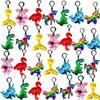 CAMIRUS 28PCS Flip Sequin Keychain, Glitter Animal & Mermaid Tail Sequin Keychains for Kids Adults Party Favors Decorative Accessories view 1